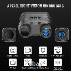 Binocular Digital Night Vision With HD Video Recording Infrared Day & Night 1pc