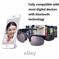Bluetooth Smart Glasses Wearable Dial Call Digital Camera Smart Video Record
