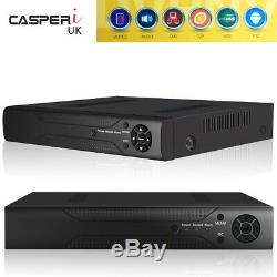 CASPERi 8 Channel 1080N CCTV 5in1 DVR Digital Video Recorder With Optional HDD