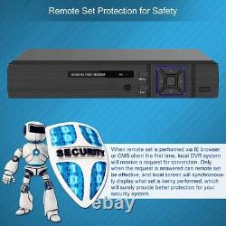 CCTV Camera System DVR 5MP Lite 8 Channel Video Recorder With Hard Drive Kit UK