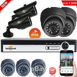 CCTV DVR Camera Security HD System 1080P Outdoor Video HDMI 4CH 1080N Home Cam