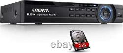 CCTV DVR Recorder 4/8/16 Channel AHD Smart 1080N/1080P Video HDD VGA HDMI BNC UK