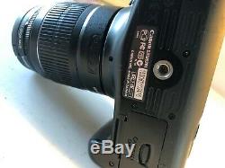 Canon EOS 1100D / Rebel T3 12.2 MP Digital SLR Camera with 18-55mm Lens Black