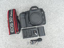 Canon EOS 5D Mark III Digital SLR Camera Body / Shutter Count 4390