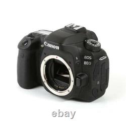 Canon EOS 80D Digital SLR Camera Body Full HD 1080p Video Recording at 60 fps Uk