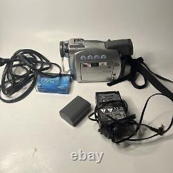 Canon ZR60 ZR60A MiniDV Digital Video Camcorder Play Record Tape Player Works