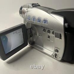 Canon ZR60 ZR60A MiniDV Digital Video Camcorder Play Record Tape Player Works