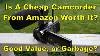 Cheap Camcorder From Amazon Review And Test