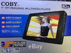 Coby PMP-7040 Portable Media Player 7LCD Digital Security Video Recorder 40gb