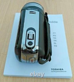 Compact Toshiba Camileo X150 Digital Video Recorder Camera Camcorder Touchscreen
