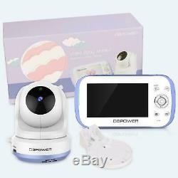 DBPOWER Monitor Digital Sound Activated Video Record Baby 4.3-Inch Color LCD New