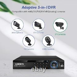 Deatti 8/16CH 1080N HD Digital Video Recorder CCTV DVR HDMI PIR VGA 1TB/2TB