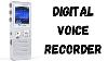 Dictopro X100 Digital Voice Activated Recorder Easy Hd Recording Of Lectures And Meetings