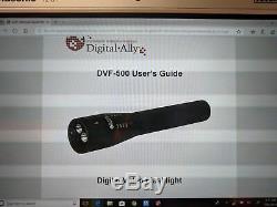 Digital Ally dvf-500 LED Police tactical flashlight video and audio recording