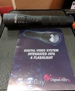 Digital Ally dvf-500 LED Police tactical flashlight video and audio recording