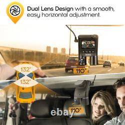 Digital B2W Blueskysea B2W WiFi Car Mini Dash Camera Video Recorder DVR Dual Len