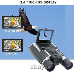 Digital Binoculars with FHD 1080P Video Photo Camera Recorder 2.4inch IPS LCD