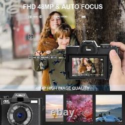 Digital Camera 4K 16X 30FPS 3 IPS Flip screen Video Camer for YouTube Vlogging