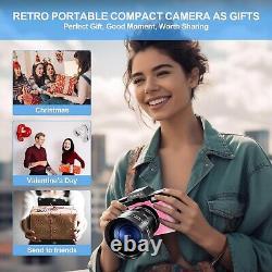 Digital Camera 4K 16X 48MP 60FPS Vlogging Camera for YouTube With WiFi Lens 32G TF
