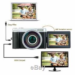 Digital Camera Video Camera Vlogging YouTube Recorder HD1080P 30FPS 24.0MP 3.0 I