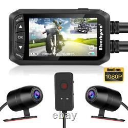 Digital DV128 1080P Motorbike Dash Camera Dual Lens Video Recorder Night Vision