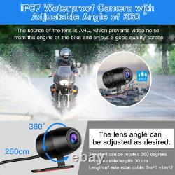 Digital DV128 1080P Motorbike Dash Camera Dual Lens Video Recorder Night Vision