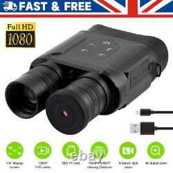 Digital Night Vision Binoculars With Video Recording Infrared Full Size NV2000^^