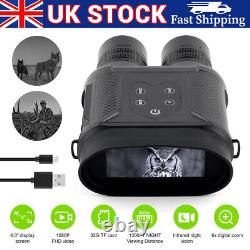 Digital Night Vision Binoculars With Video Recording Infrared Full Size NV2000