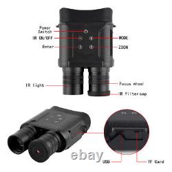 Digital Night Vision Binoculars With Video Recording Infrared Full Size NV2000