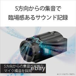 FDR-AX45TI Sony BC Digital 4K Video Camera Recorder Handy Cam