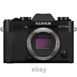 Fujifilm X-T30 II Digital Mirrorless Camera Body Black