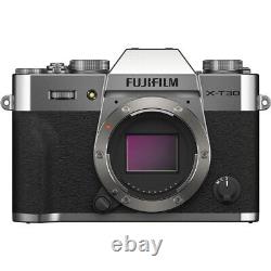 Fujifilm X-T30 II Digital Mirrorless Camera Body Silver