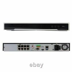 HIKVISION CCTV NVR IP POE System 4/8/16CH Way 4K 8MP Video Recorder Security