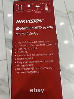 HIKVISION DS-7600 Series Embedded NVR HDMI Network Digital Video Recorder