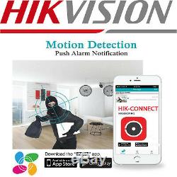 HIKVISION NVR 4/8/16CH CCTV 4K 8MP Network Video Recorder Home Outdoor IP PoE UK