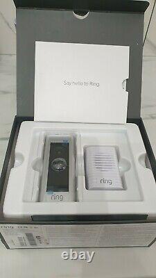 Hardwired Smart Ring Video Doorbell Pro New + Chime, Battery-Free Full HD