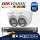 Hikvision 4k Colorvu Fixed Turret Camera A. I Digital Video Recorder Poc Dvr Kit