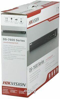 Hikvision 8-Channel 16P PoE NVR for Security Camera Network Video Recorder