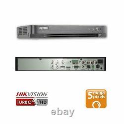 Hikvision DS-7204HUHI-K1 5MP HD 4 Channel Turbo HD Hybrid Digital Video Recorder