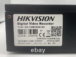 Hikvision DS-7308HQHI-SH Digital Video Recorder (DVR) With 4TB Hard Drive