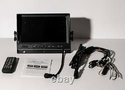 ICustodian iC7100LDC-MDVR Hybrid 1080P HD 9 LCD Screen Video Recorder 4 Camera