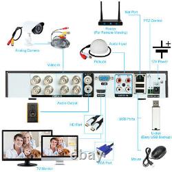 KKmoon 8CH 1080P NVR DVR 5-in-1 Digital Video Recorder for CCTV Came G9D1