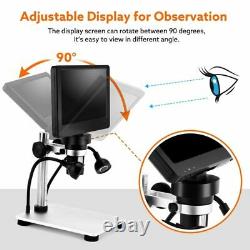 LCD 7 inch HD USB Digital Microscope with 1200X Magnification & Video Recorder