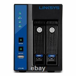 Linksys Business 2-bay 8 Channel Network Video Recorder, Hot Swap Remote View