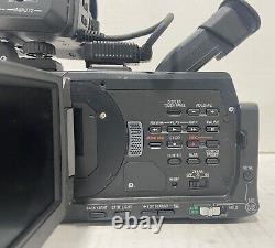 Lot of 2 Sony DSR PDX10 DVCAM 3CCD Digital Video Camcorder Recorder For Repair