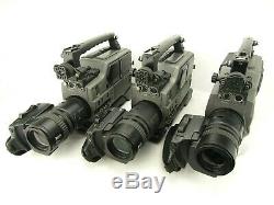 Lot of 3 Sony DSR-250 Digital Video Camera Recorders Working Condition Unknown