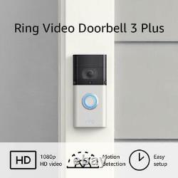 MINT Ring Video DoorBell 3 Plus Pre-roll Door Bell Security Recording Camera
