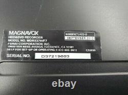 Magnavox MDR537H/F7 HDMI DVD HDD 1TB Hard Drive Video Recorder DVR Digital Tuner