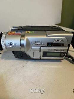 NICE Sony DCR-TRV120 Digital8 Camcorder Record Transfer Hi8 Video 8 TESTED