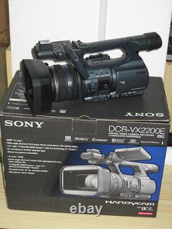 New SONY DCR-VX2200E Digital Video Camera Recorder MINI DV fast ship PAL SYSTEM